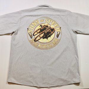 Chopper's Son's of Speed Red Red Kap  Sz XL